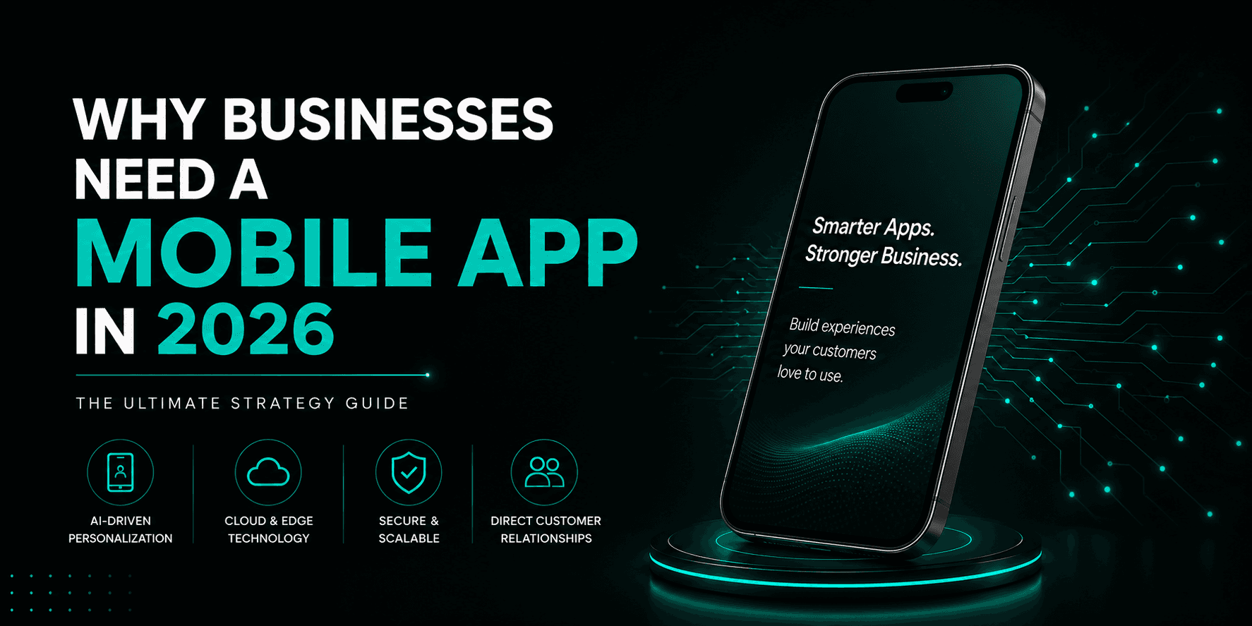 Why Businesses Need a Mobile App in 2026: The Ultimate Strategy Guide